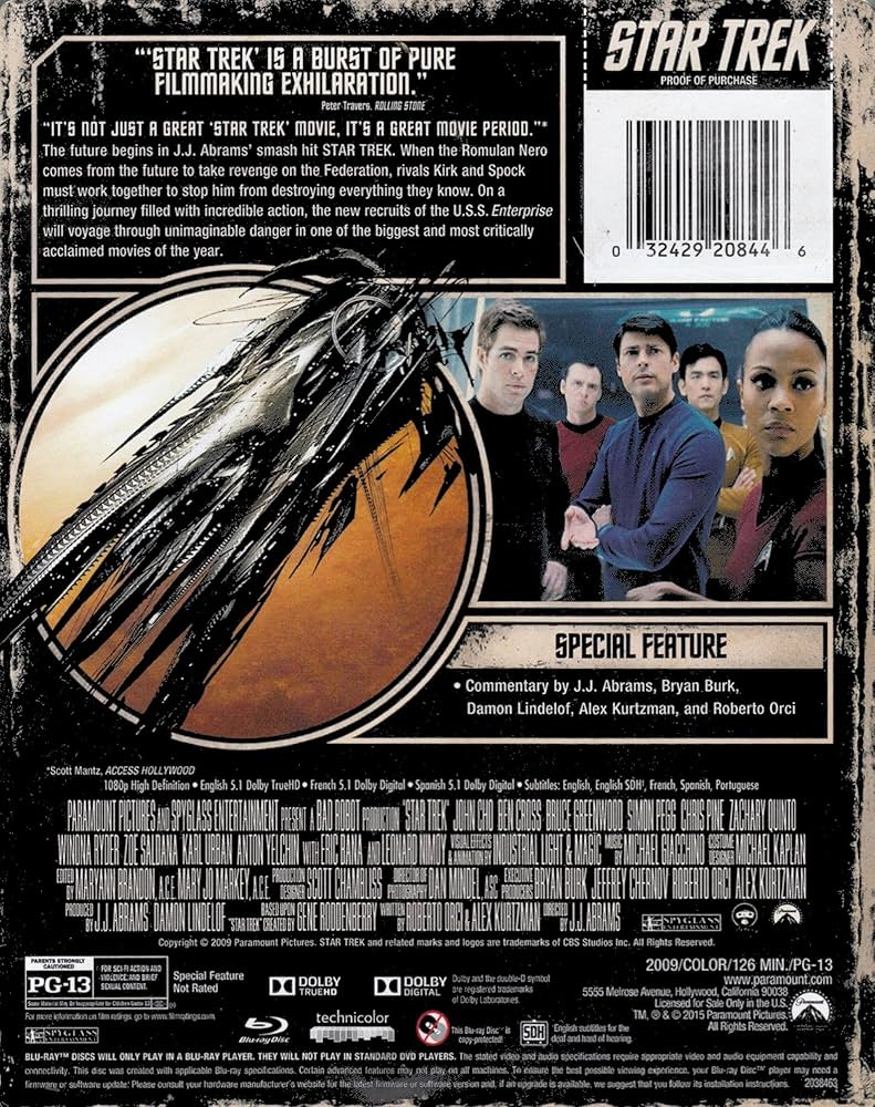 Amazon.com: St:2009 : Paramount Home Ent: Movies & TV